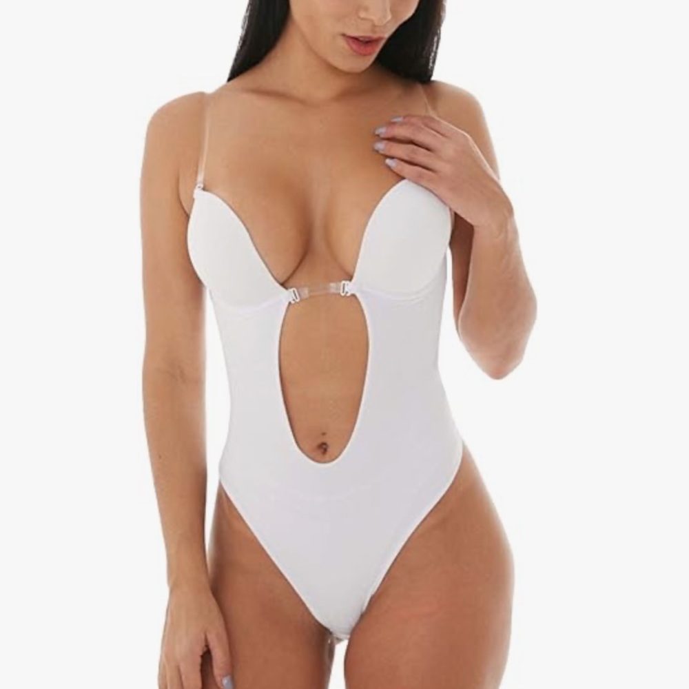 NWT Defitshape U Plunge Bodysuit